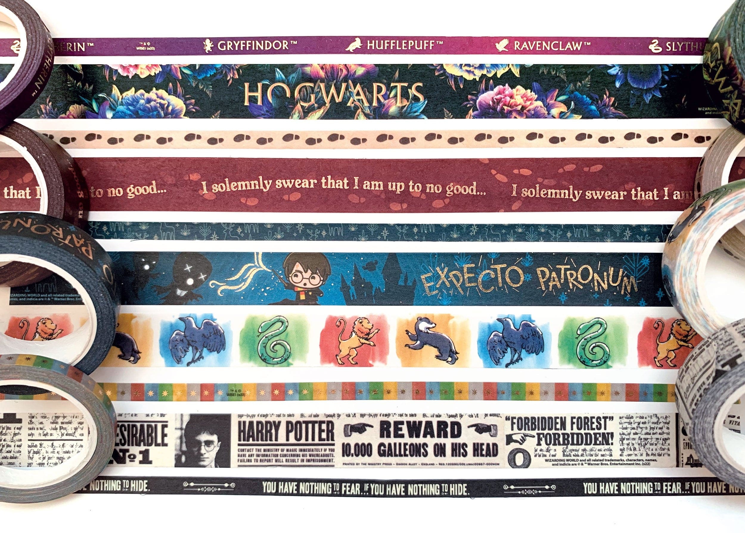 Harry Potter Washi Tape, 2 rolls – MoxieTizzy