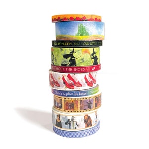 Wizard of Oz Washi Tape Set **Officially Licensed**