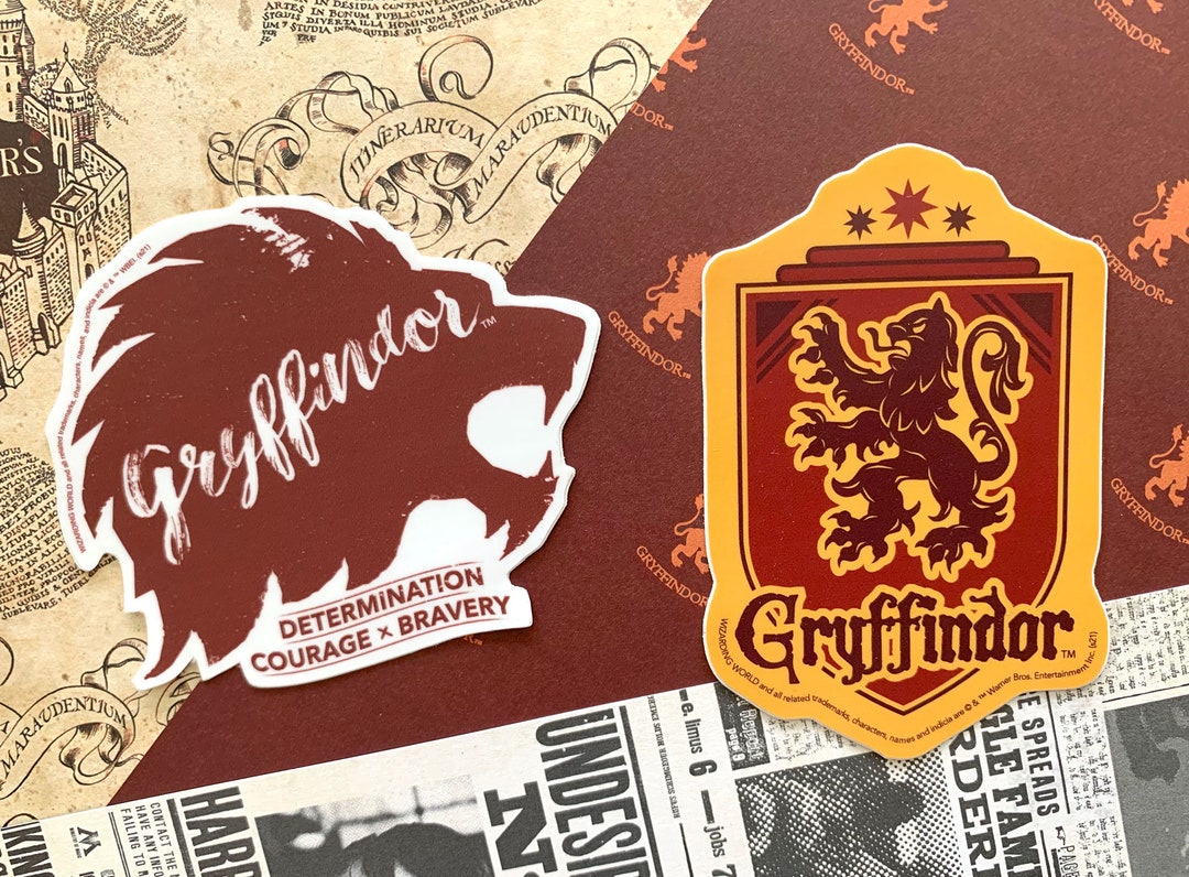 Harry Potter Gryffindor Vinyl Sticker officially Licensed - Etsy