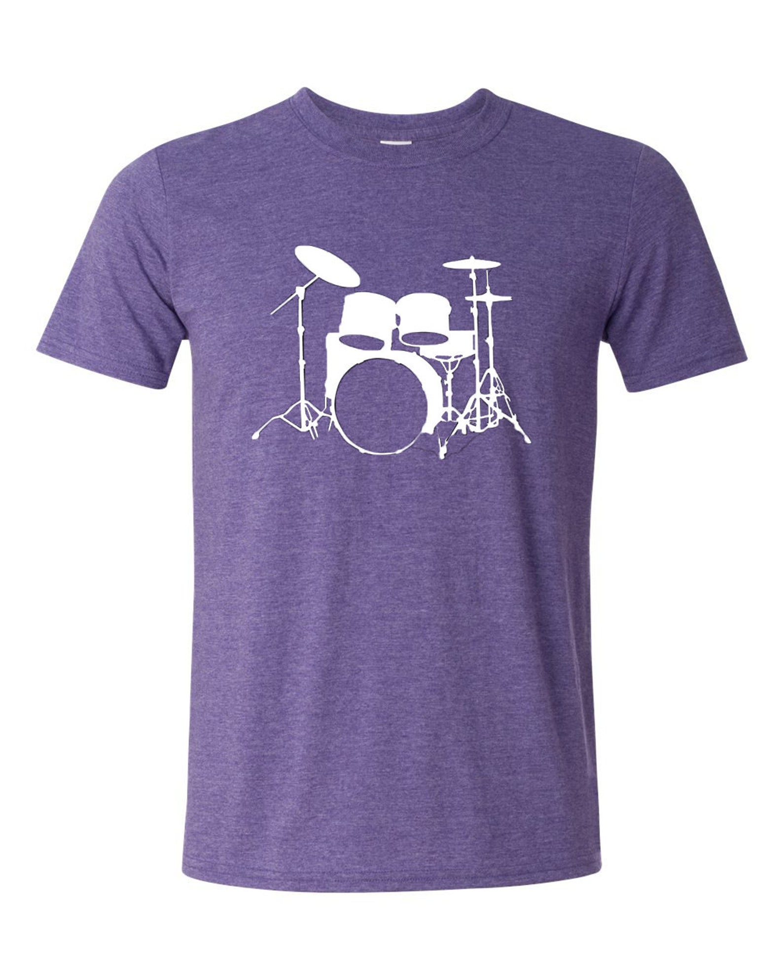 Drum Set Drum Kit TShirt Design SMLXL2X3X Unisex Rocker musicus