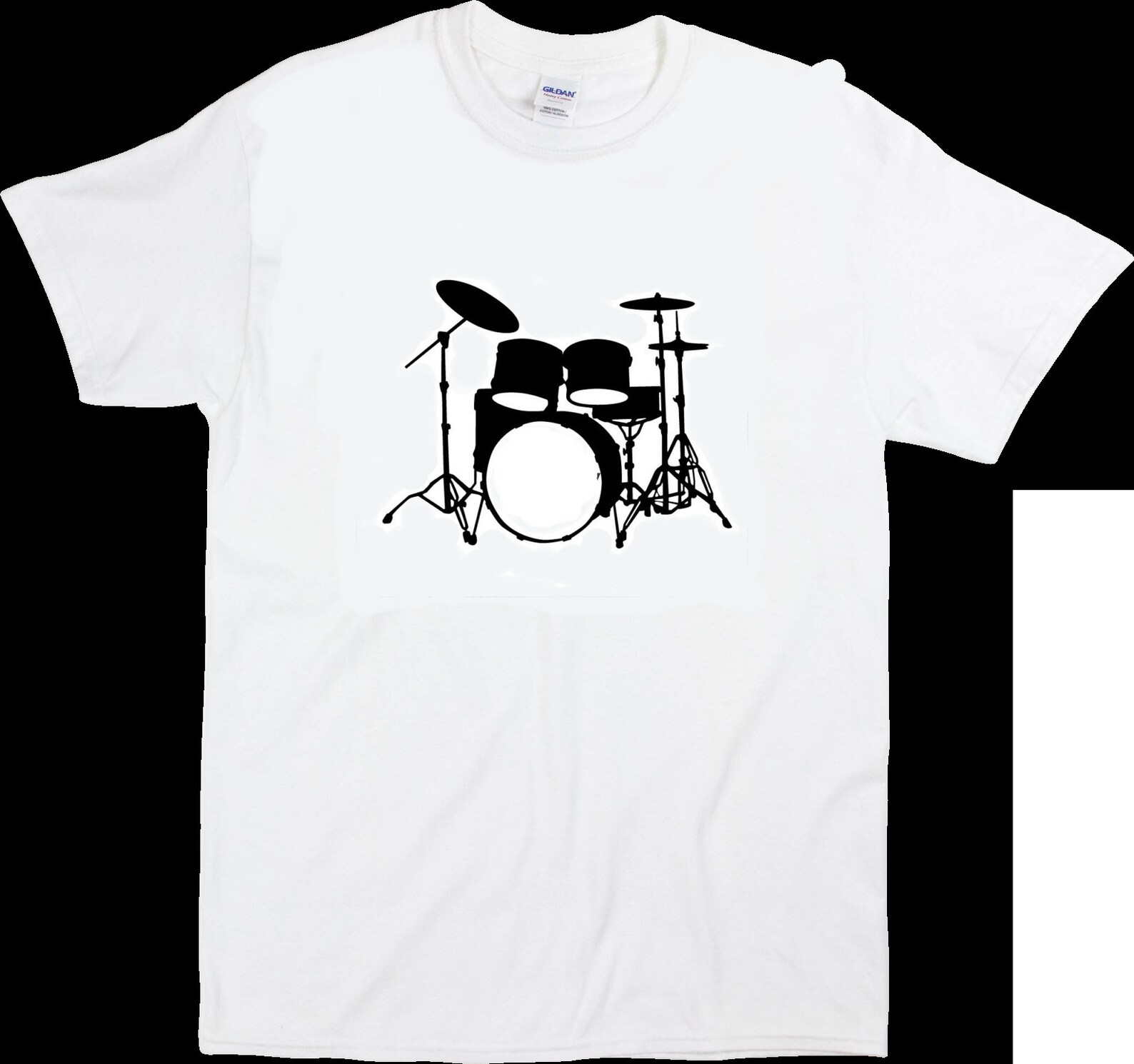 Drum Set Drum Kit TShirt Design SMLXL2X3X Unisex Rocker musicus