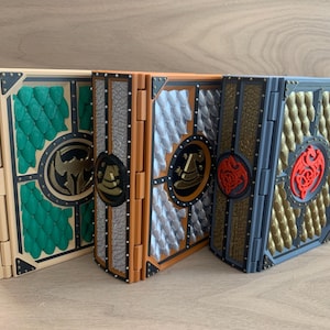 RPG Zubehör Aufbewahrungsbox Buch, Würfelhalter, Würfelschale, DND, Dungeons und Dragons Geschenk