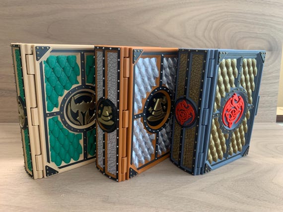 RPG accessories storage box book, dice holder, dice tray, DND, Dungeons and Dragons gift