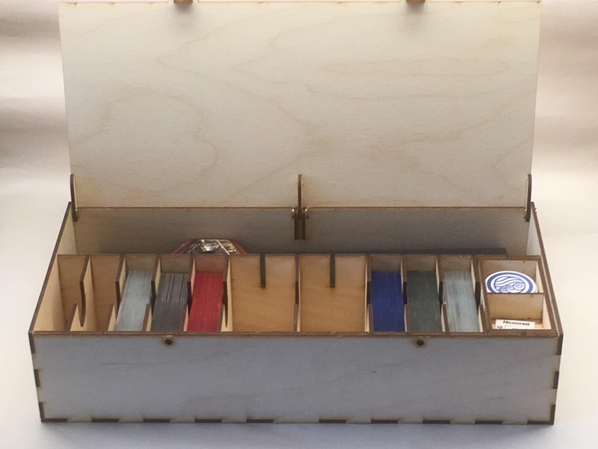 diy mtg card storage Mega card storage box with customisable engraving main image 1