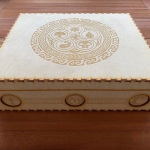 Caja de almacenamiento de cartas Mega edición especial compatible con Magic the Gathering (unidad Kallax compatible).
