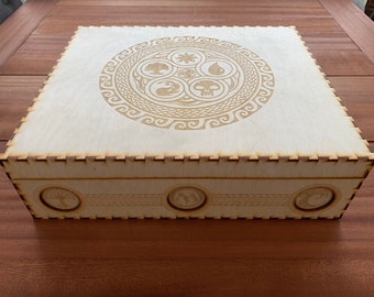 Magic the gathering compatible Special edition Mega card storage box - Kallax unit compatible.