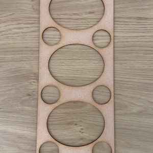Half kallax Miniature storage tray insert - various cut out options available inc custom cut service