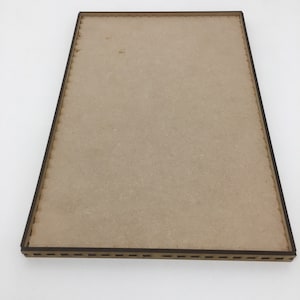 Miniature storage tray with clear acrylic window-stackable- different size options available image 10