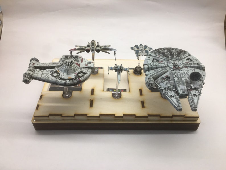 Xwing compatible template tray/box and tournament tray inc Etsy