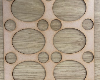 kallax Miniature storage tray insert - various cut out options available inc custom cut service