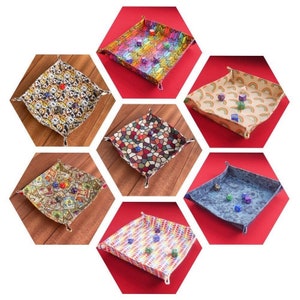 Würfeltablett, Stofftablett, Dungeons and Dragons Würfeltablett