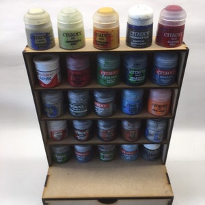 Paint pot unit with drawer - suitable for Citadel paints