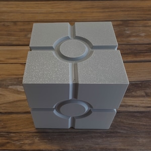 Boîte de rangement cube compatible Star Wars et fichiers stl plateau de jetons pour l'impression, adaptés aux jeux de cartes comme Star Wars illimité, lcg, etc.