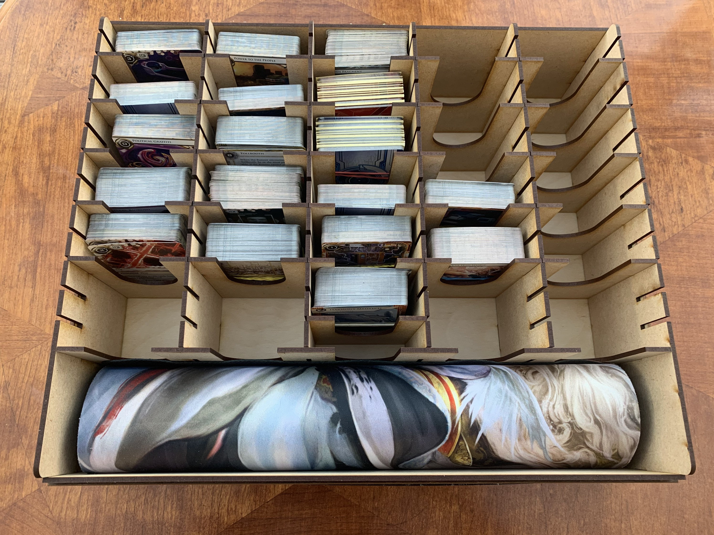 Mega Card Storage Box With Customisable Engraving Kallax Etsy