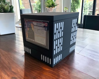 Star Wars Unlimited compatible deck box. Various options including token tray.