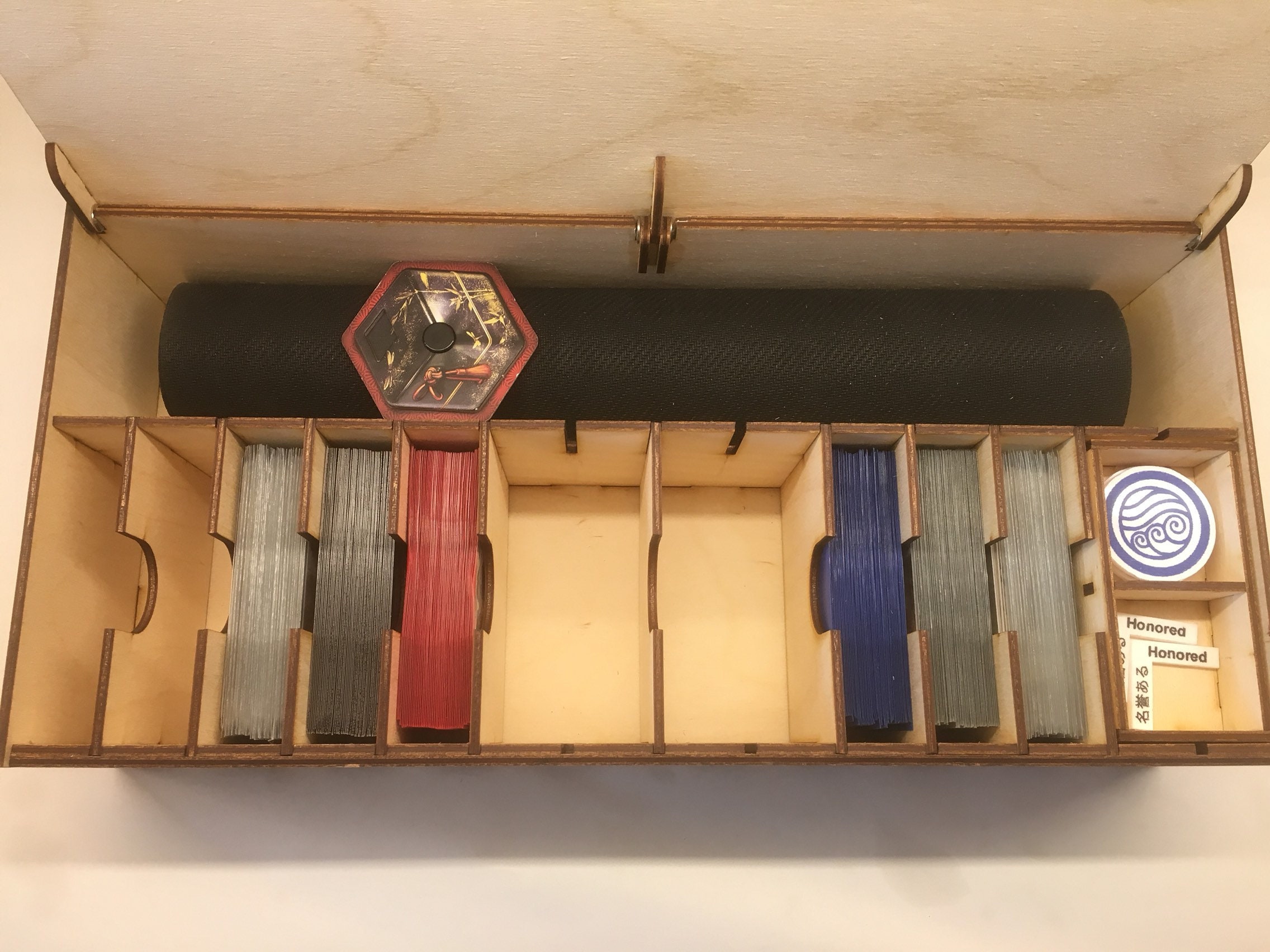 Playmat Card Decks and Tokens Storage Box Compatible With Etsy Canada