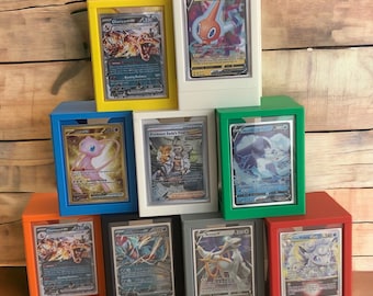Top Loader Card Display Box: Magnetic Deck Box for Pokemon, MTG