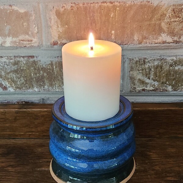 Clay Candle Holder Etsy