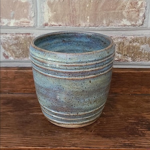 Hand thrown Ceramic Vase, Crock, Utensil holder, Multipurpose holder