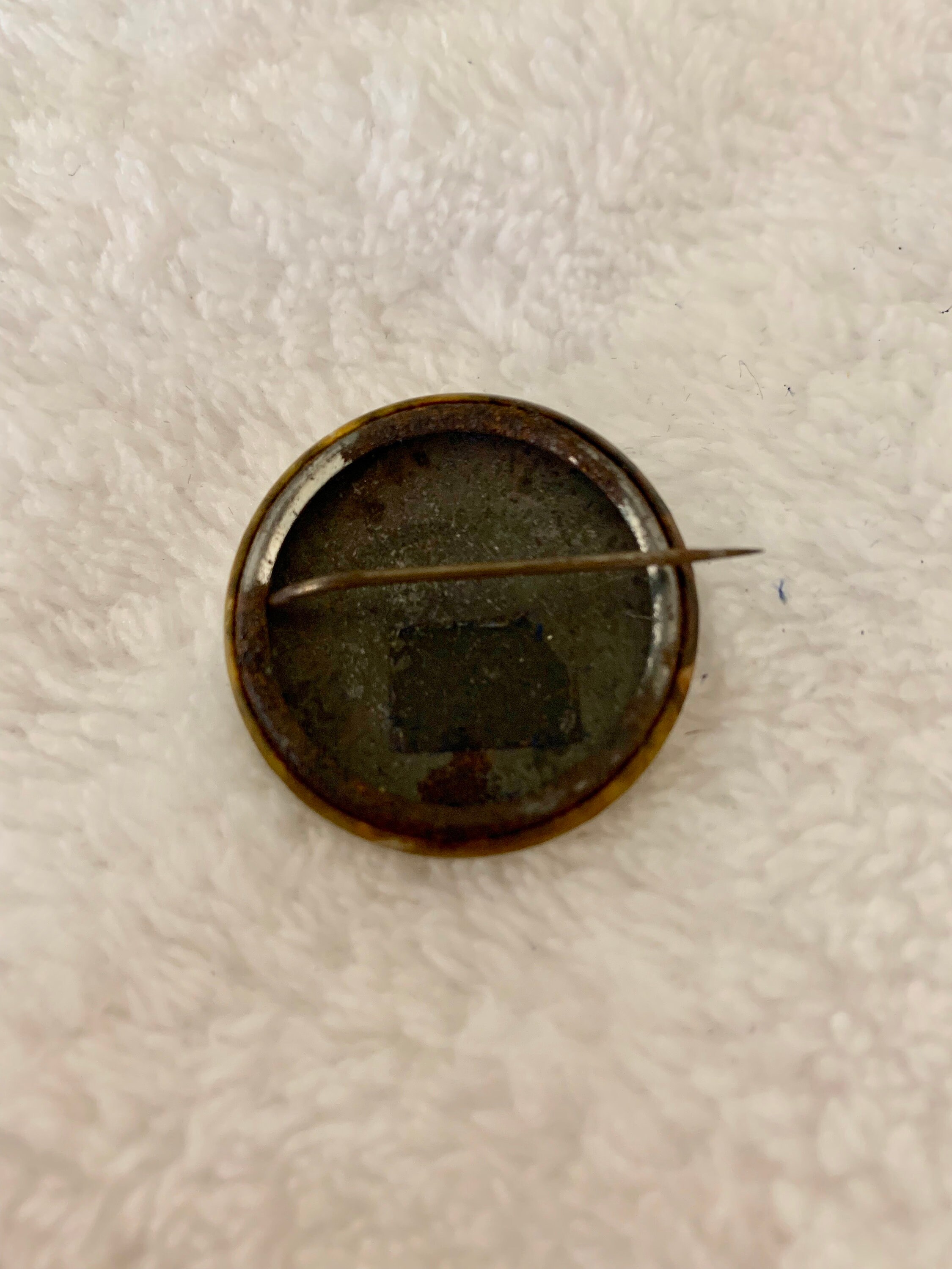 Western Cowboy Button 