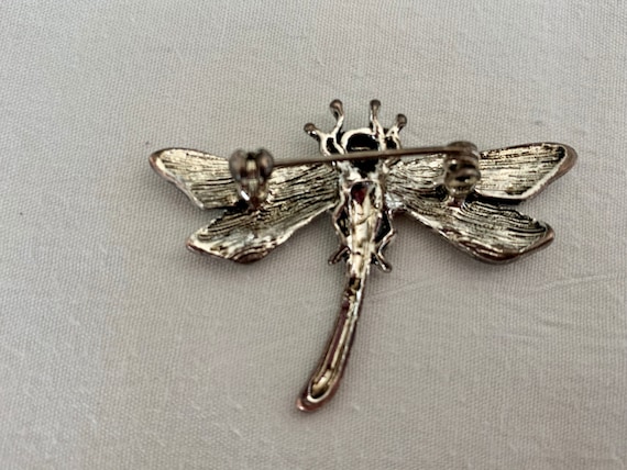 Dragonfly Insect Brooch - image 3