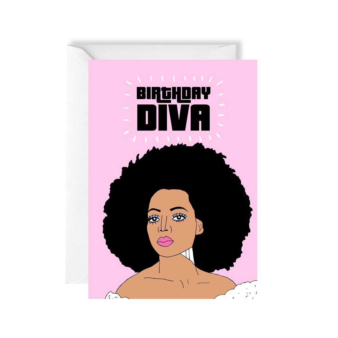 Diva Birthday Card / Funny Cards / Gift for Her / Gift for | Etsy