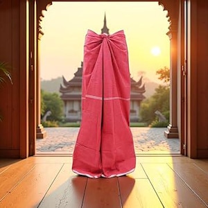 新しいビルマのドレス、ロンジー：ミャンマーのサロン、伝統的な衣装、ミャンマーのパンツ、本物のビルマ製