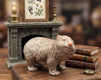 Tonala Ceramic Folk Art Capybara El Palomar Ken Edwards | Vintage