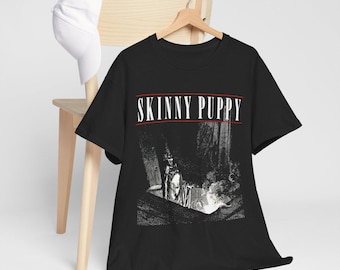Vintage 1990 Skinny Puppy, Live, Too Dark Park, Tour T-shirt