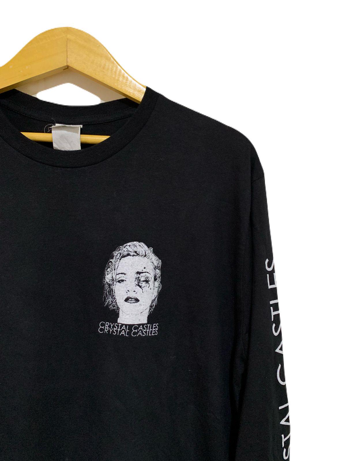 Vintage Crystal Castles Band Long Sleeve Tee - Etsy