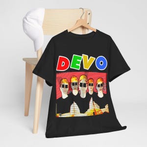 devo tshirt new wave goth post punk tshirt