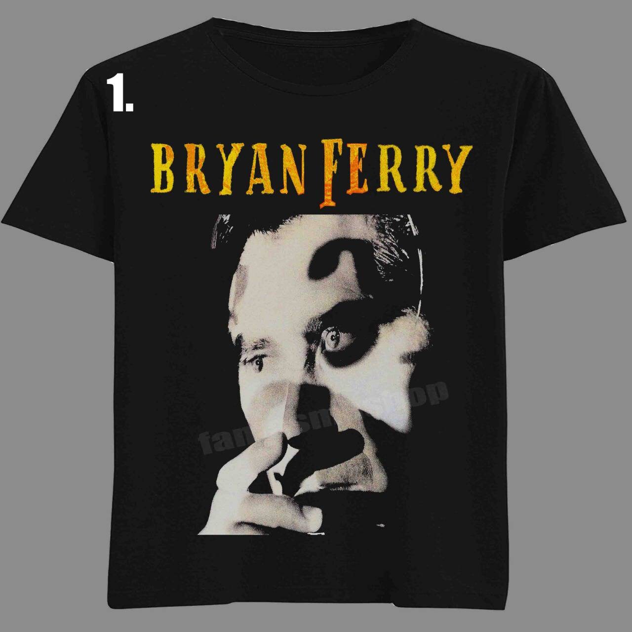 Kleding Gender-neutrale kleding volwassenen Tops & T-shirts T-shirts 1988 Bryan Ferry "Kiss and Tell" vintage Tour shirt 80s jaren 1980 Roxy muziek 