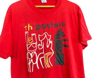 Camiseta Pastel Tee Camiseta Shoegaze de los 90