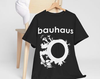 Camiseta Bauhaus post punk gótica new wave