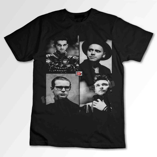 Depeche Mode tshirt post punk goth new wave t shirt