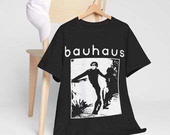 Camiseta Bauhaus post punk gótica new wave