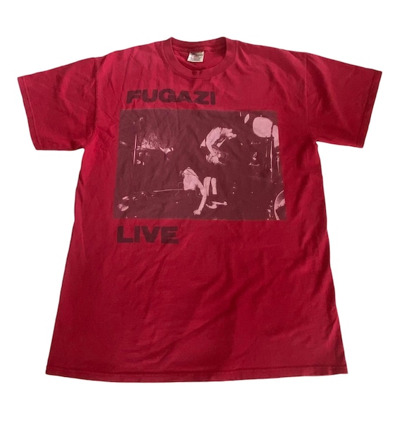 Fugazi Band Tour Tee - Post Hardcore - Vintage T-shirt - Etsy