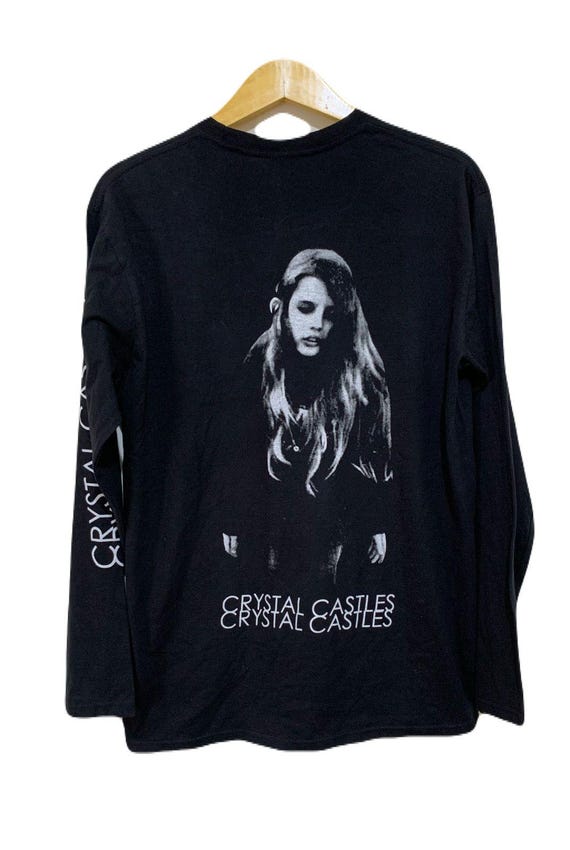 Vintage Crystal Castles Band Long Sleeve Tee - Etsy