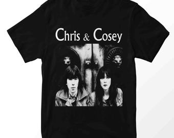 Camiseta de Chris y Cosey Throbbing Gristle Psychic Tv