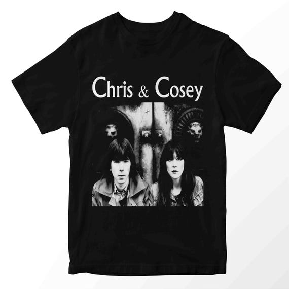 Chris and Cosey T-shirt Throbbing Gristle Psychic Tv - Etsy