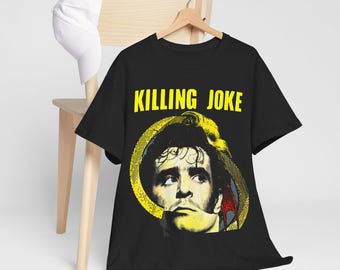 Camiseta de Killing Joke, post punk, gótica, new wave