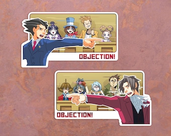 Stickers - Ace Attorney