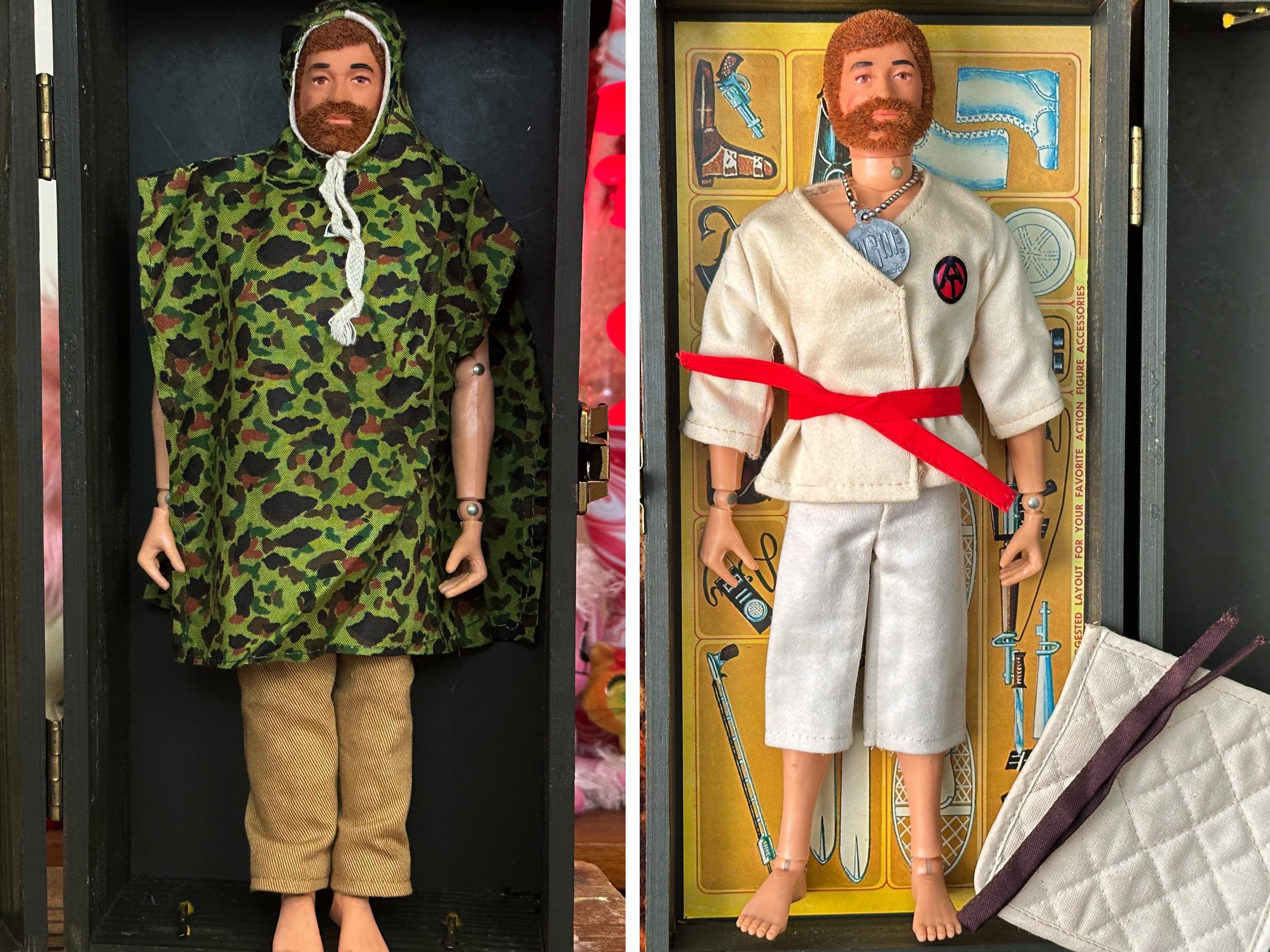 Vintage 70s G.I. Joe Sea Adventurer Action Figure Doll in Original