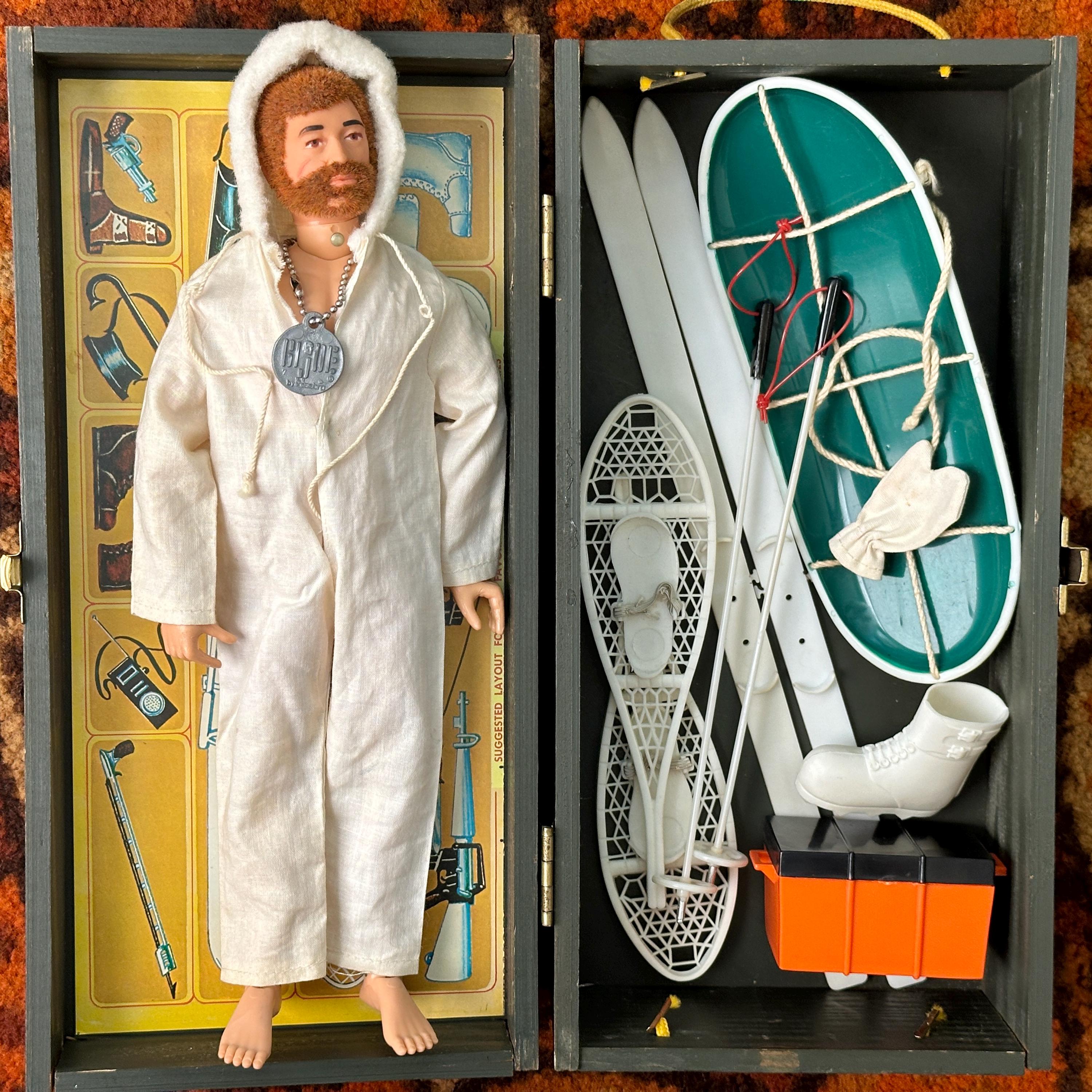 Vintage 70s G.I. Joe Sea Adventurer Action Figure Doll in Original