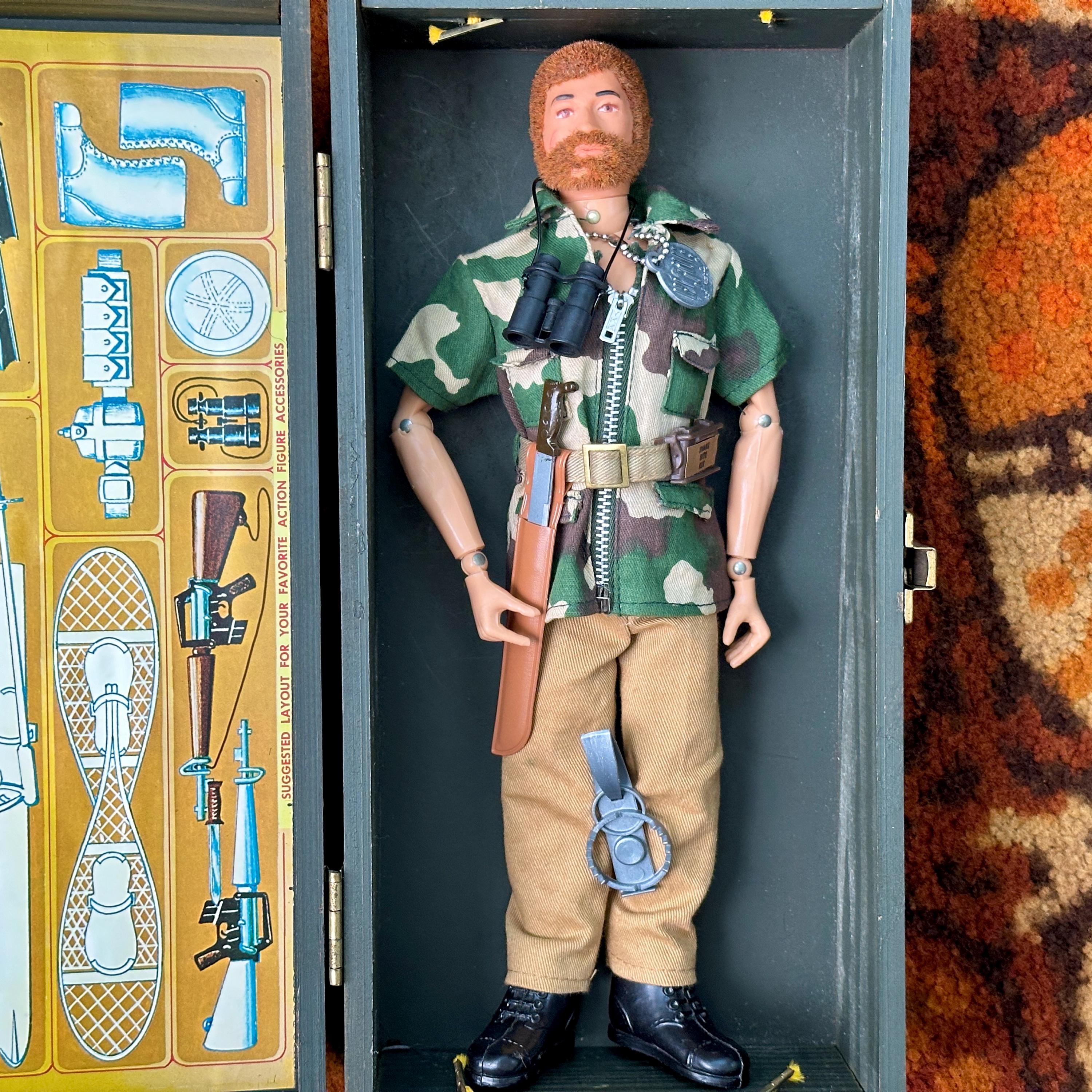 Vintage 70s G.I. Joe Sea Adventurer Action Figure Doll in Original