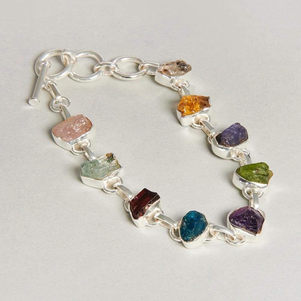 ブレスレット SK8ER ROCK Multi-beads gemstone bracelet 002 Multi Bead Bracelet With Black Sandalwood, Grey Quartz