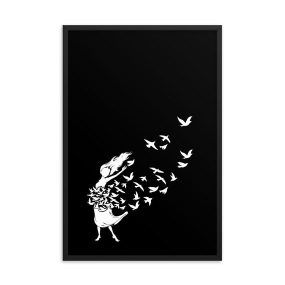 Infant Loss Wall Art Miscarriage Poster Woman In Mourning Etsy