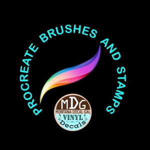 Metallic Procreate Brushes | Shiny, Reflective, Foil & Chrome Texture ...