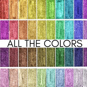Glitter Brushes for Procreate Digital Drawing App | Shimmer Brushes | Chunky Glitter image 2