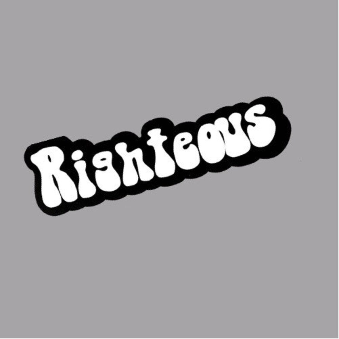 Righteous Retro Decal for Vehicles Old School Decals Vintage Etsy